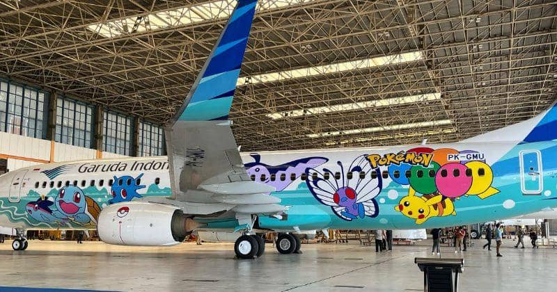 Peresmian Pikachu Jet GA-1, Tangerang (22/2/2024) - Popmama.com/Putri Syifa N